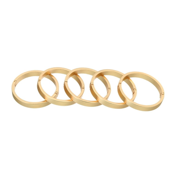 40mm/1.6inch Binder Rings, 5PCS Paper Rings Book Rings Loose Leaf Binder Rings Small for Index Cards Craft Classroom