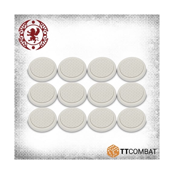 TT Combat 40mm Cobblestone Bases New