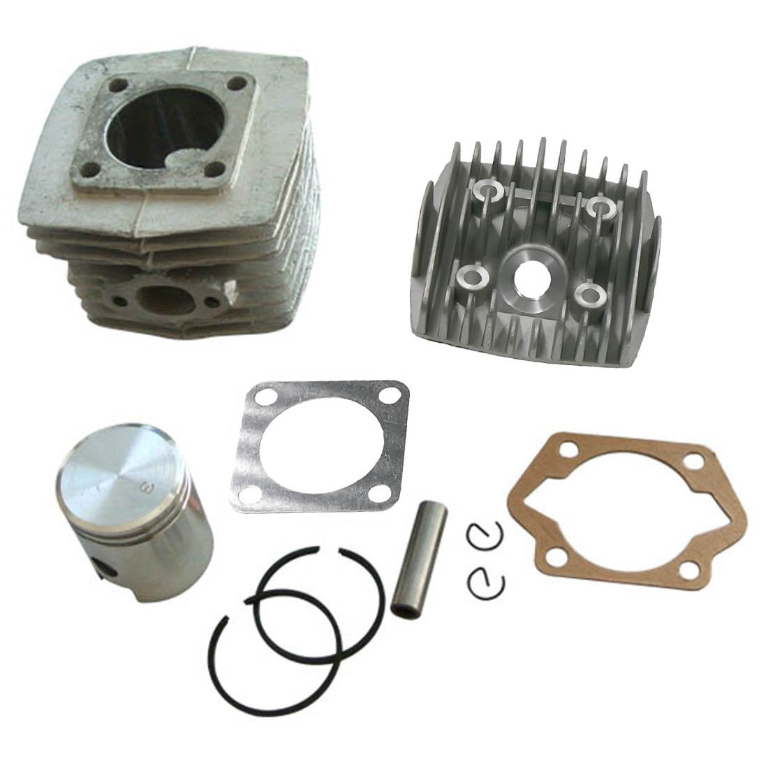 40mm Cylinder Barrel Piston Kit Fits 49cc 50cc Gas Motorized Bicycle Bike Engine