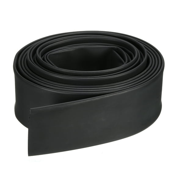 40mm Dia 16ft Heat Shrink Tubing 4:1 Dual Wall Adhesive Lined Marine Waterproof Shrink Tube Black