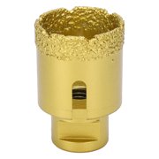 40mm Diamond Hole Saw for Marble and Concrete, M14 Thread Brazed Drilling Bit Opener