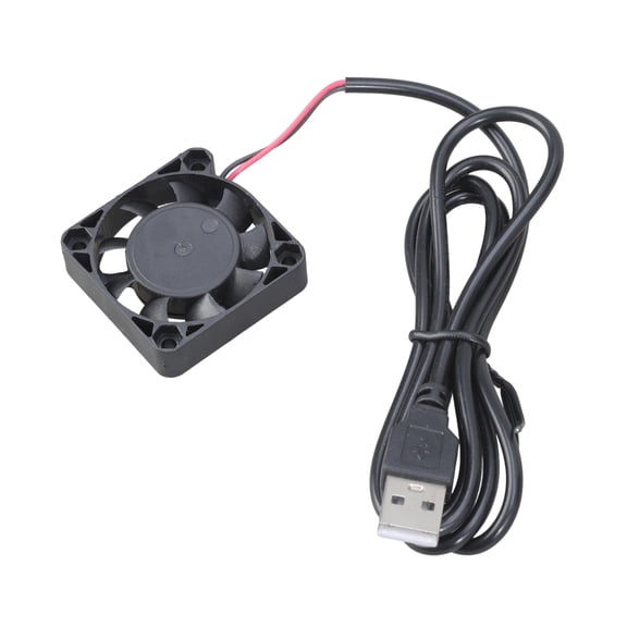 40mm Oil Bearing USB Fans 5VDC Quiet Operations High Airflows 6.4CFM 5800RPM For Electronics Cooling Needs
