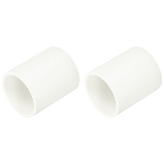 40mm Pipe Coupling Adapter, 2Pcs Pipe Fittings, White