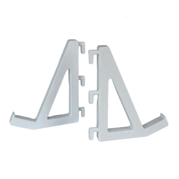 40mm Pegboard Keyboards and Controller Hook Holder Stand for Efficient Space Utilization In Home Office or Gaming Room