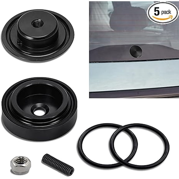 40mm Rear Wiper Block Off Delete Plug Grommet For Honda Civic Acura Integra RSX