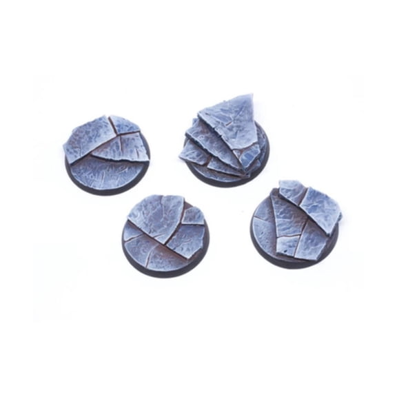Tabletop Art 40mm Round Bases - Stone Slabs New