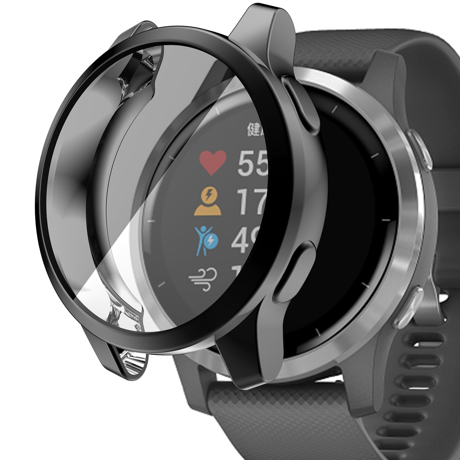 40mm Vivoactive 4S Electroplating compitable with Allinclusive TPU