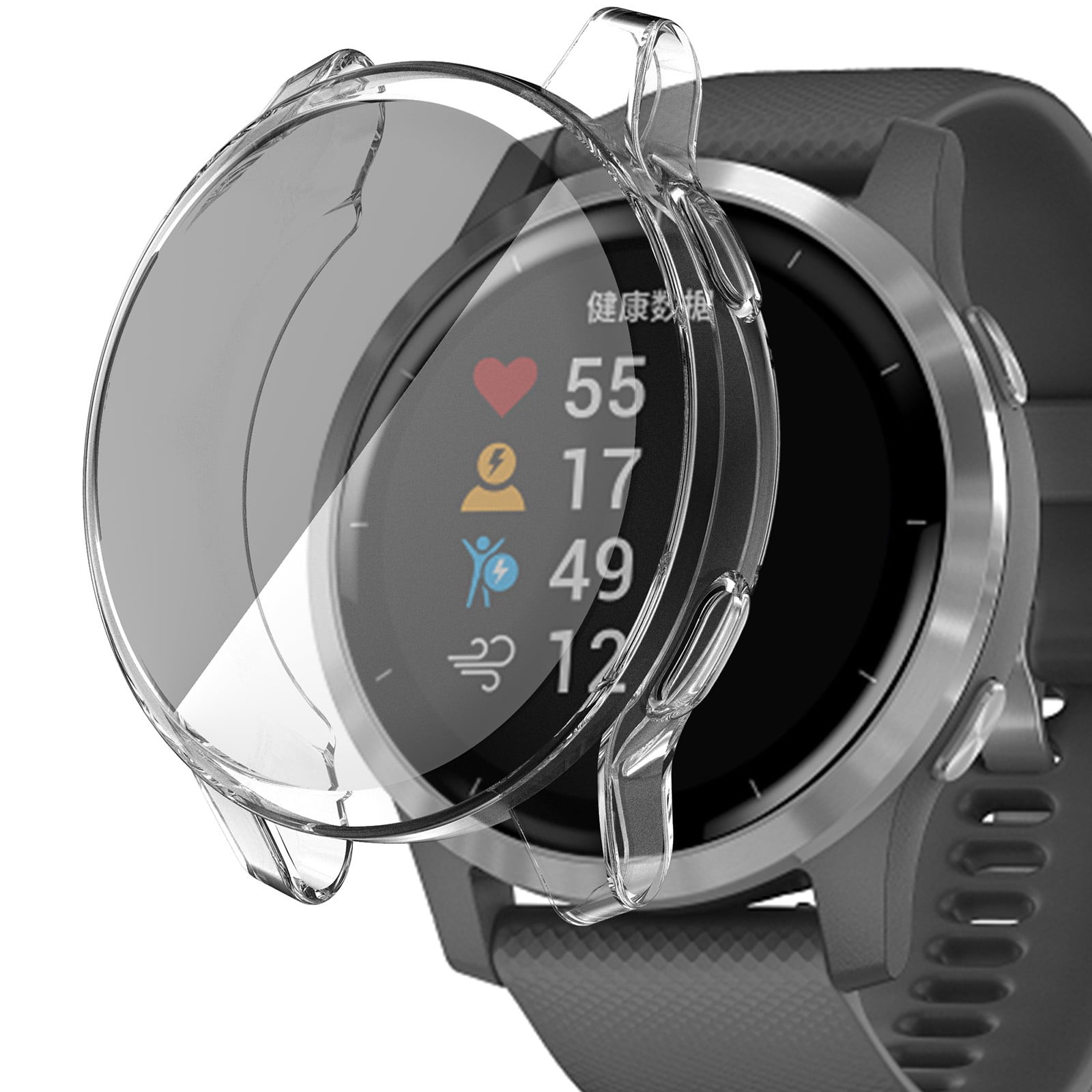40mm Vivoactive 4S Electroplating compitable with Allinclusive TPU