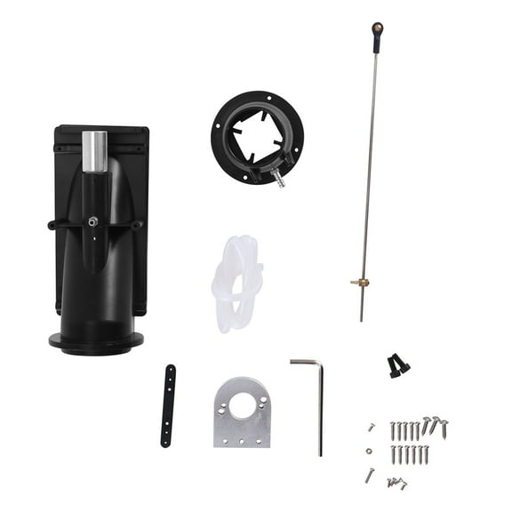 40mm Water Jet Thruster Power Sprayer Pump Water Jet Pump with 3 Blades Propeller Fit 775 Motor for RC Jet Boat,Black