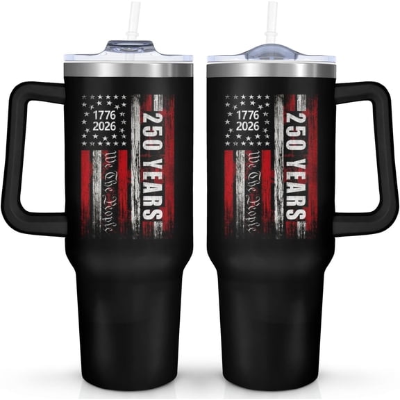 40oz 250 Years Tumbler with Handle