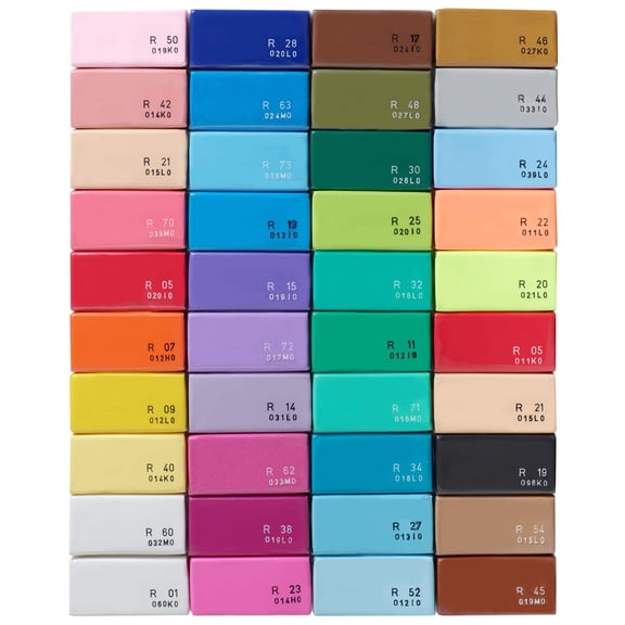 40oz. Assorted Super Value Pack Oven-Bake Clay - Clay for Sculpting - Jewelry - Modeling - School Projects - Arts & Crafts - 1 Pack