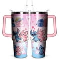 thumbnail image 1 of 40oz Cartoon Tumbler for Cartoon Lovers,Cartoon Movie Stainless Steel Tumbler with Handle and Flip Straw Travel Mug Tumbler Cup Keeps Drinks Cold & Hot, 1 of 6