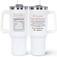 thumbnail image 1 of 40oz Chaos Coordinator Tumbler - Stainless Steel, Vacuum Insulated & Leak Proof - w/ Handle & Straw Lid - Multicolor - Great Work & Retirement Gifts, 1 of 6