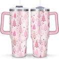 thumbnail image 1 of 40oz Christmas Tree Tumbler with Handle, 1 of 1