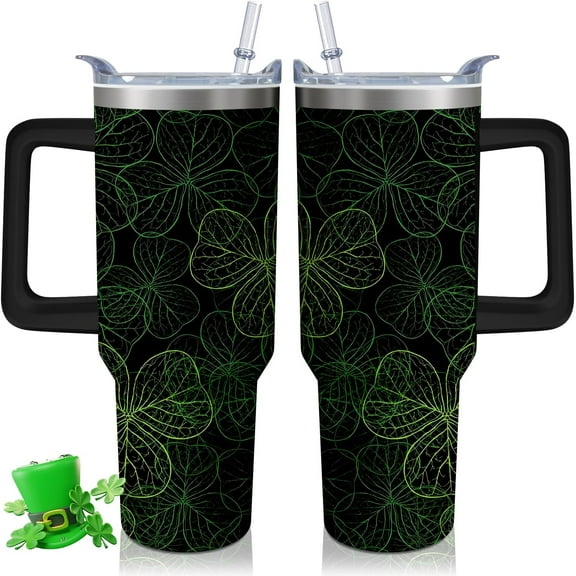 40oz Cute Ghost Halloween Tumbler With Handle and Straw,Gifts for Women Spooky Pink Bat Melting Smile Face Coffee Mug Water Bottle, Stainless Steel Insulated Cup