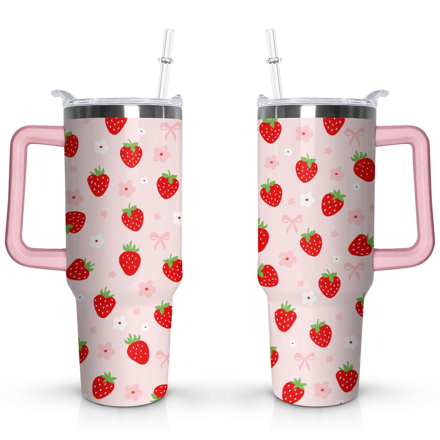 Cute Tumblers With Straws