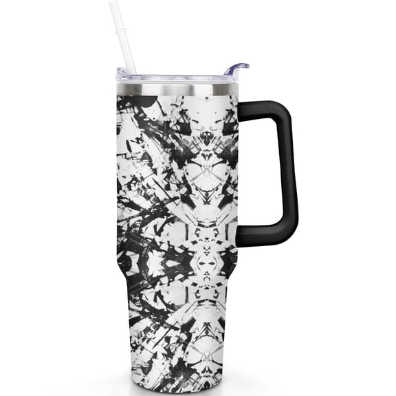 40oz Funny Theme Tumbler with Spill Proof Lid 40 oz Funny Tumbler with Handle and Straw Double Insulated Dishwasher Safe Lid Travel Accessories Must Have