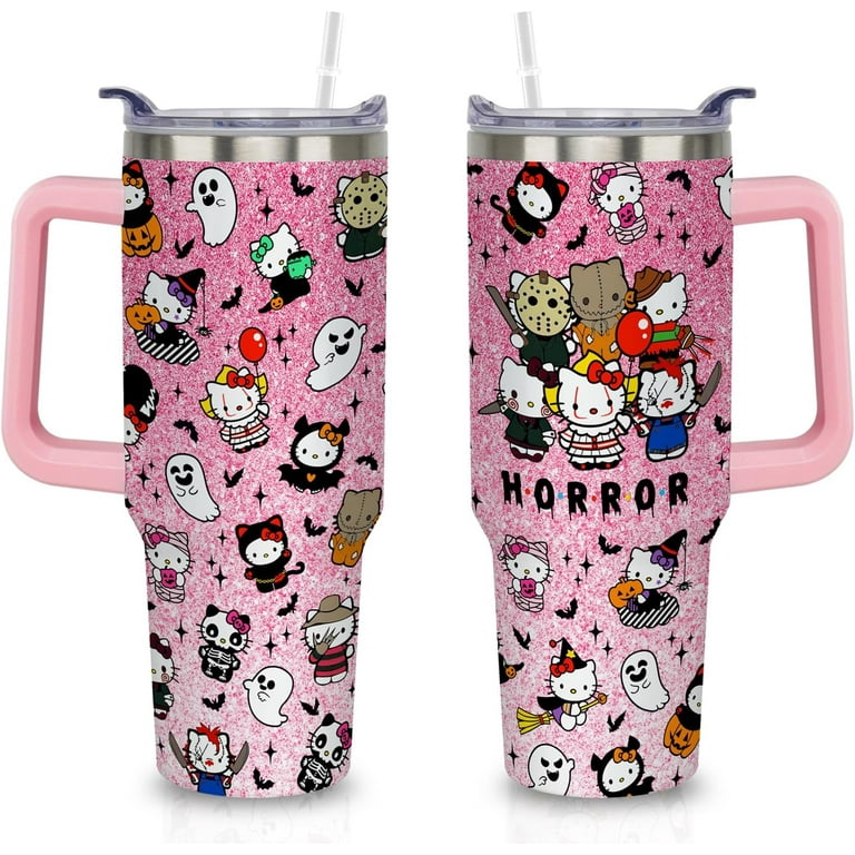 Halloween Pink Ghost Tumbler Halloween Pink Ghost Tumbler