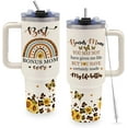 thumbnail image 1 of 40oz Insulated Tumbler for Bonus Mom with Handle and Straw - Gifts for Stepmoms, Ideal Birthday, Mothers Day, and Christmas Gift for Women, 1 of 6