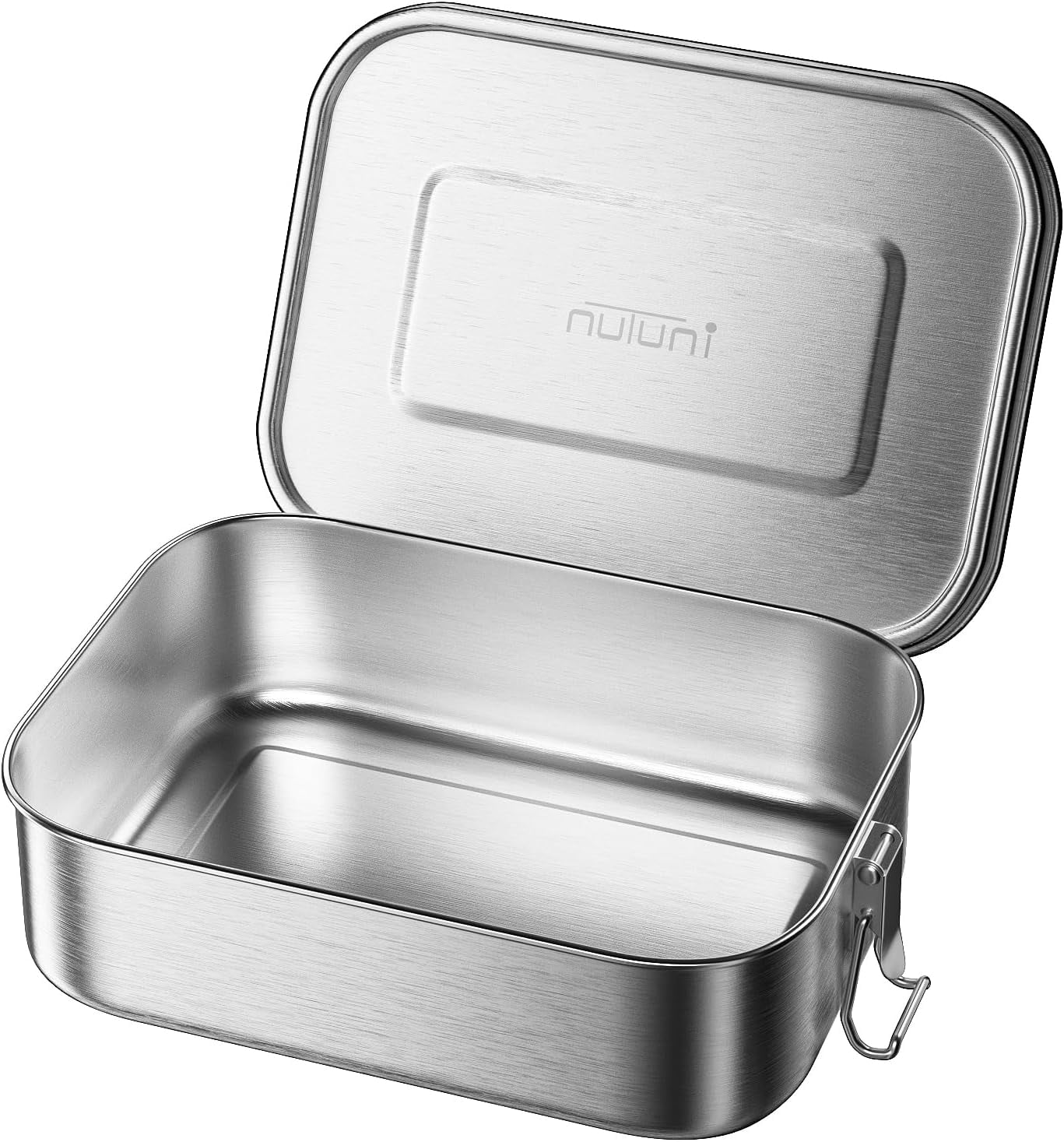 40oz Lunch Box, 1200ml Stainless Steel Lunch Containers, Metal Bento Box, Leakproof Food Storage Box for Travel, Work