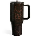 thumbnail image 1 of 40oz Traveler Tortoise LIMITED EDITION Harmony collab Stainless Steel Travel Mug with Handle, Travel Mug with Lid & Straw, Roomy for Hot & Cold Beverages, 1 of 5