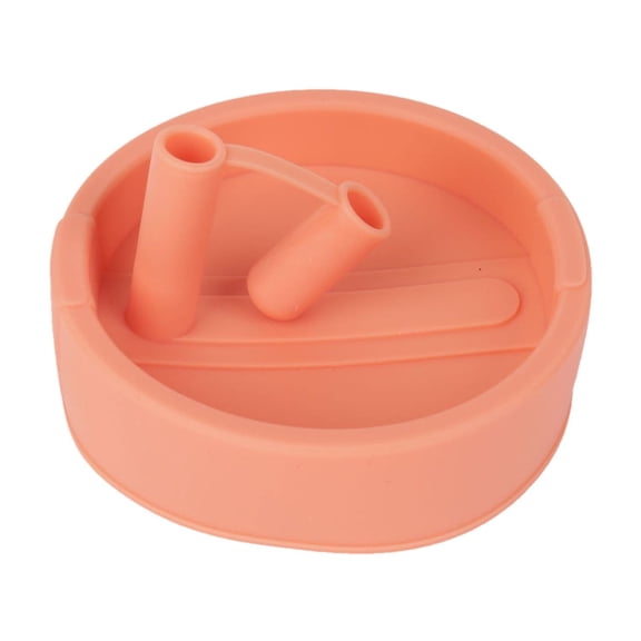 40oz Tumbler Lids Replacement Spill Proof Silicone Cover Reusable Durable Leak Proof Straw Compatible Lid For Coffee Travel Mug
