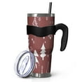 thumbnail image 1 of 40oz Tumbler,Red Christmas Tree and Star Pattern Insulated Tumblers with Removable Handle,Stainless Steel Double Vacuum Coffee Tumbler Cup with Straw for Home,Office,Travel,Party, 1 of 5