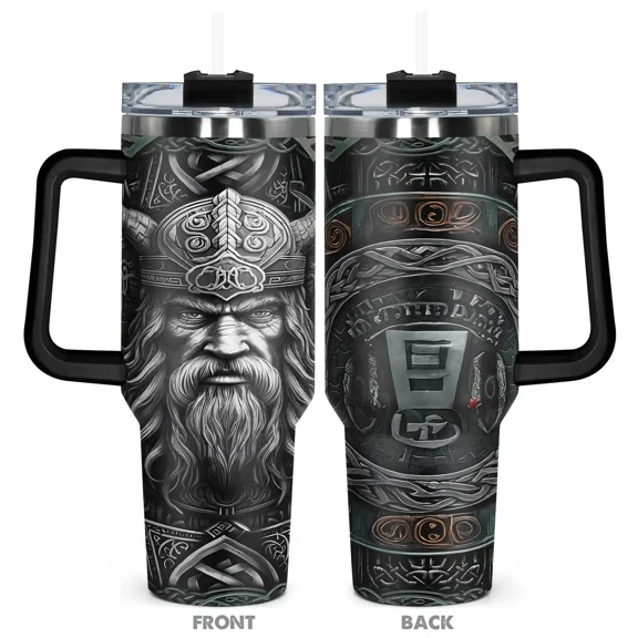 40oz Viking Valor Tumbler, Vacuum Insulated Travel Cup, with Lid