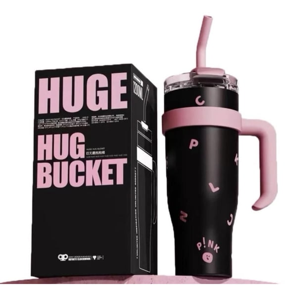 40oz insulated water cup with lid and straw,stainless steel vacuum insulated double wall travel cup with dual drinking spouts, ideal for school, durable insulated coffee cup with splash-proof sliding