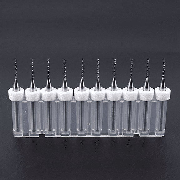 40pcs 0.8mm High Quality PCB Print Circuit Board Carbide Mini Drill Bits Tool