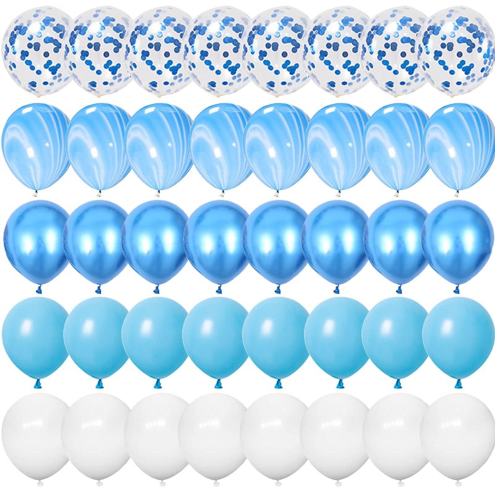 40pcs 12inch Rose Gold Confetti Latex Balloons Happy Birthday Party ...