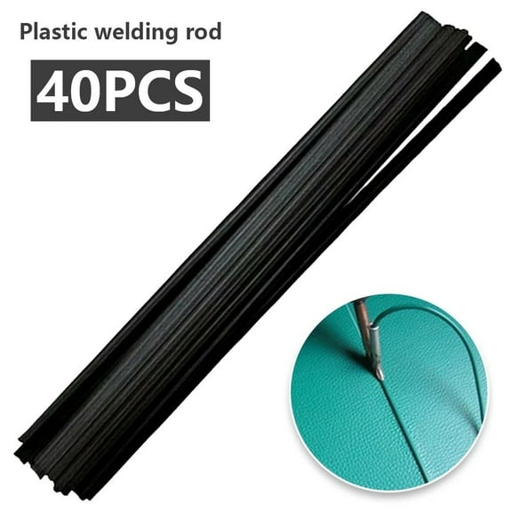 40pcs 200mm PP Black Plastic Welding Rods For Car Bumper Repair Welder Tool