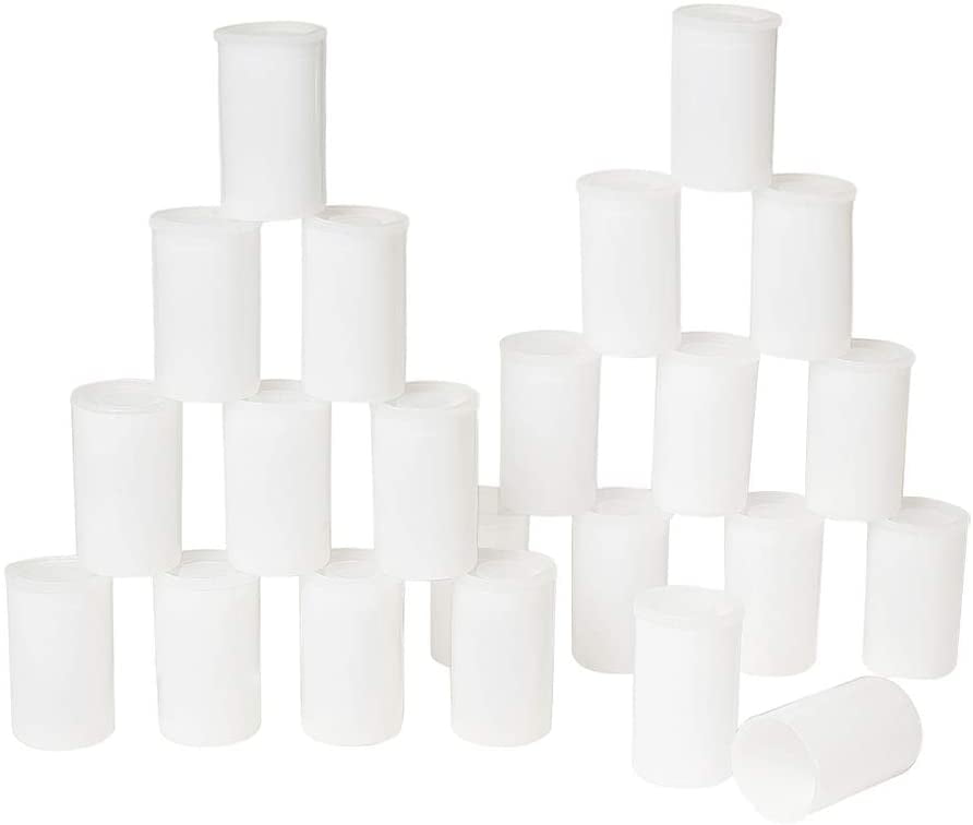 40pcs 35MM Film Canisters with Caps Plastic Empty Camera Reel ...