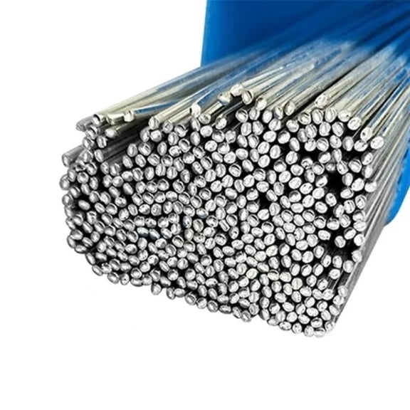 40pcs/80pcs Low Temp Easy Melt Aluminum Universal Silver Welding Rod Cored Wire Rod Solder No Need Solder Powder Weld Bar 13"