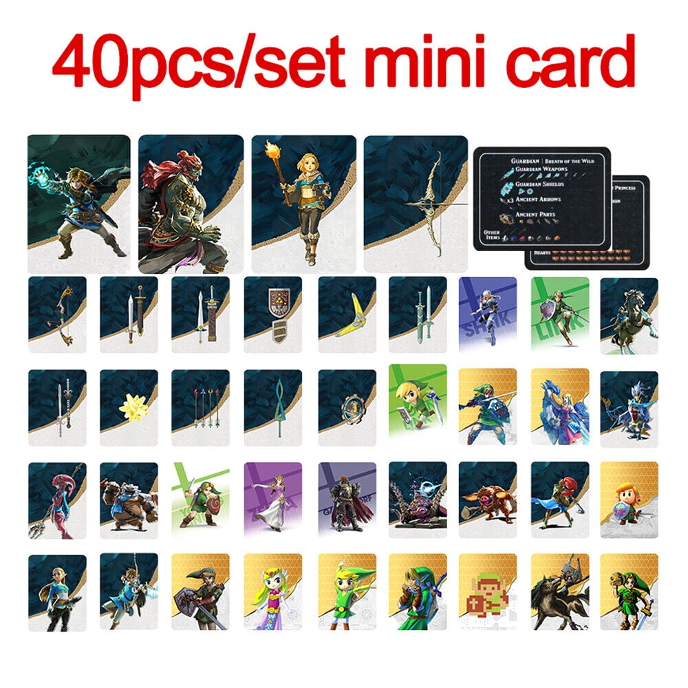 Zelda Botw Amiibo Cards