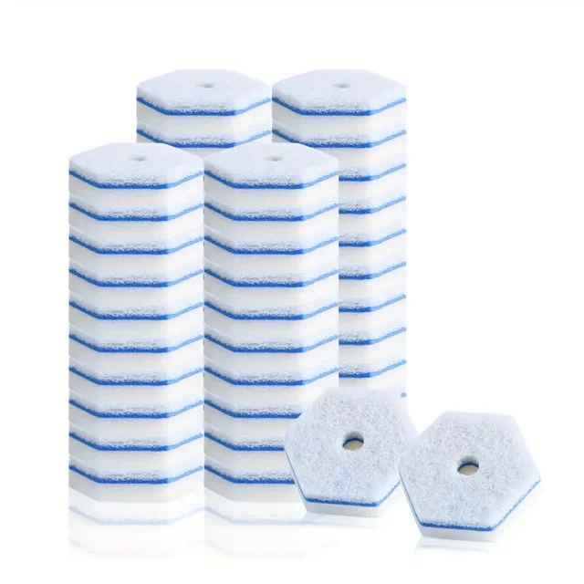 40pcs/Blue, Disposable Toilet Cleaning Wand Refills, Upgraded Material