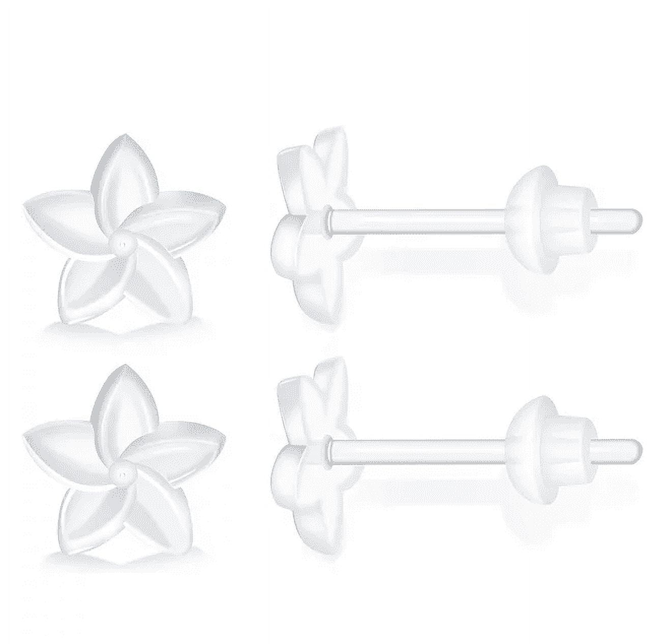 Clear earrings for sports claire's Clearance