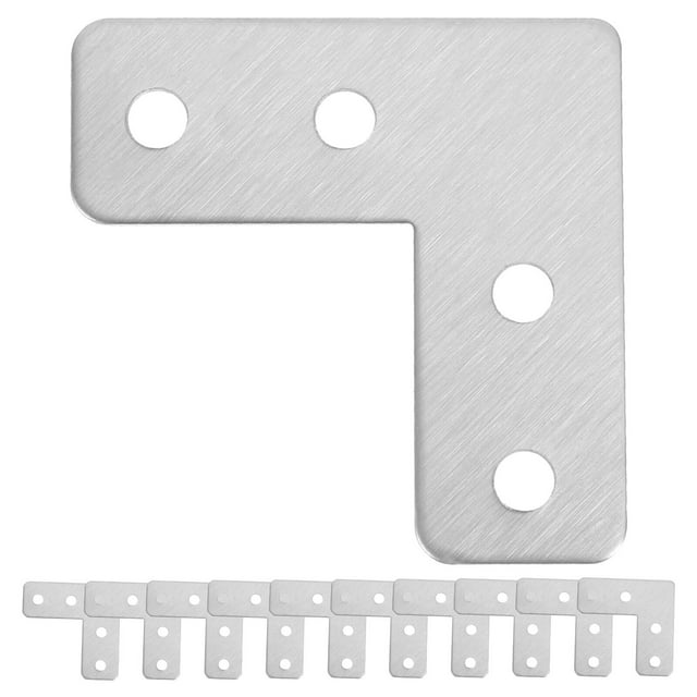 40pcs Corner Braces Furniture Joints Fasteners L Shaped Brackets ...