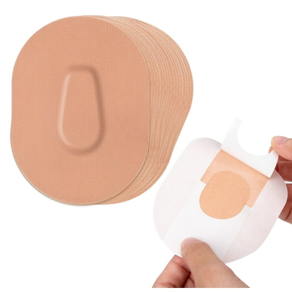 40 Packs Dexcom G6 Overpatch, Dexcom G6 Adhesive Patches Waterproof for 10-14 Days Long Stay, No Glue in the Center by SUNMON (Skin)