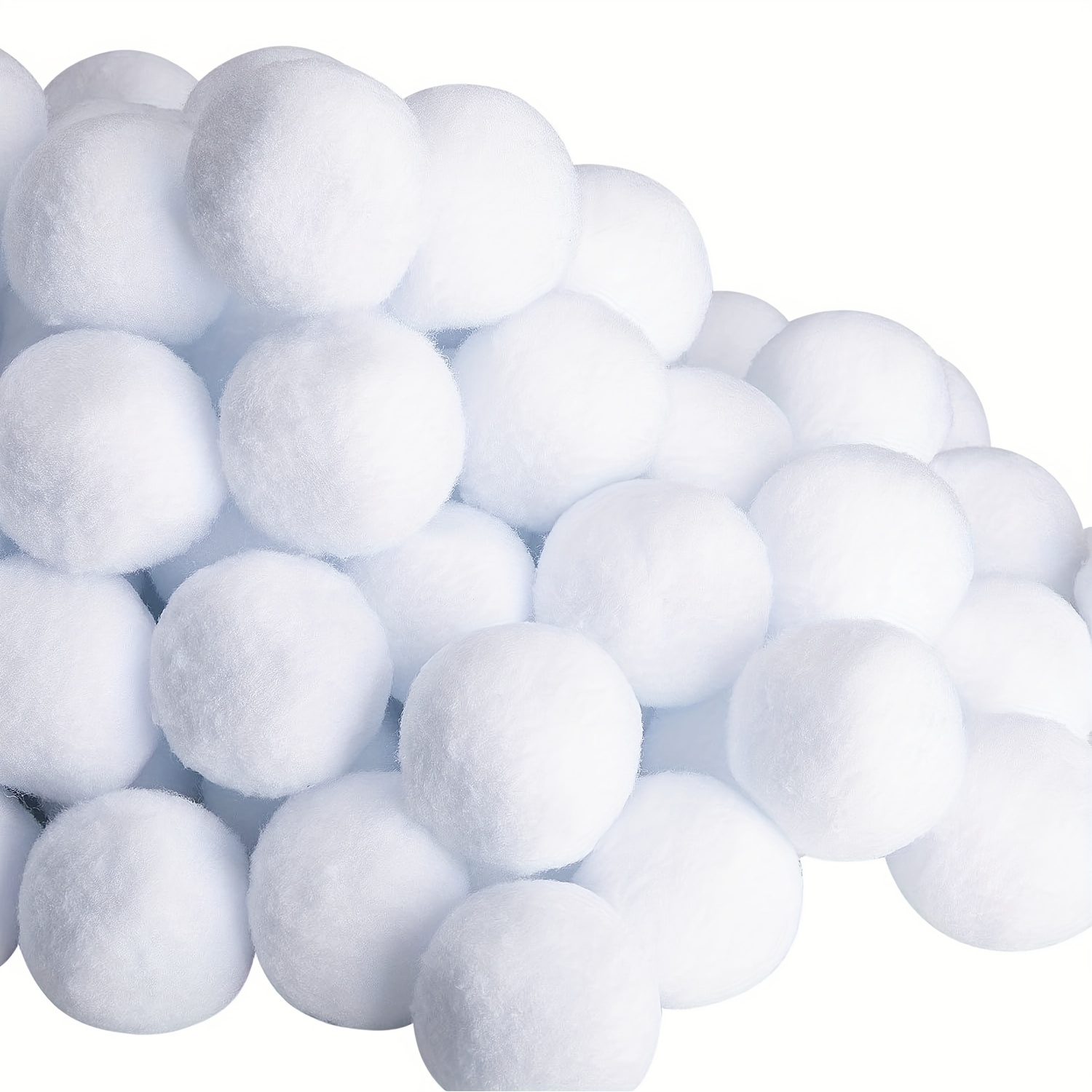 40pcs Fake Snowballs Indoor Snowball Fight BallsArtificial Snowballs For Indoor And Outdoor