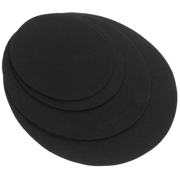 40pcs Flower Pot Non-woven Fabrics Pads Bonsai Drainage Mats Round Planter Pads