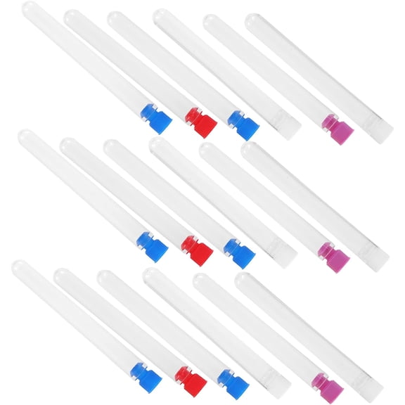 40pcs Hand Sewing Needle Storage Bottle Plastic Storage Containers for Clothes Plastic Containers Clear Plastic Container Accessories Needles Storage Case Plastic Needle Holder