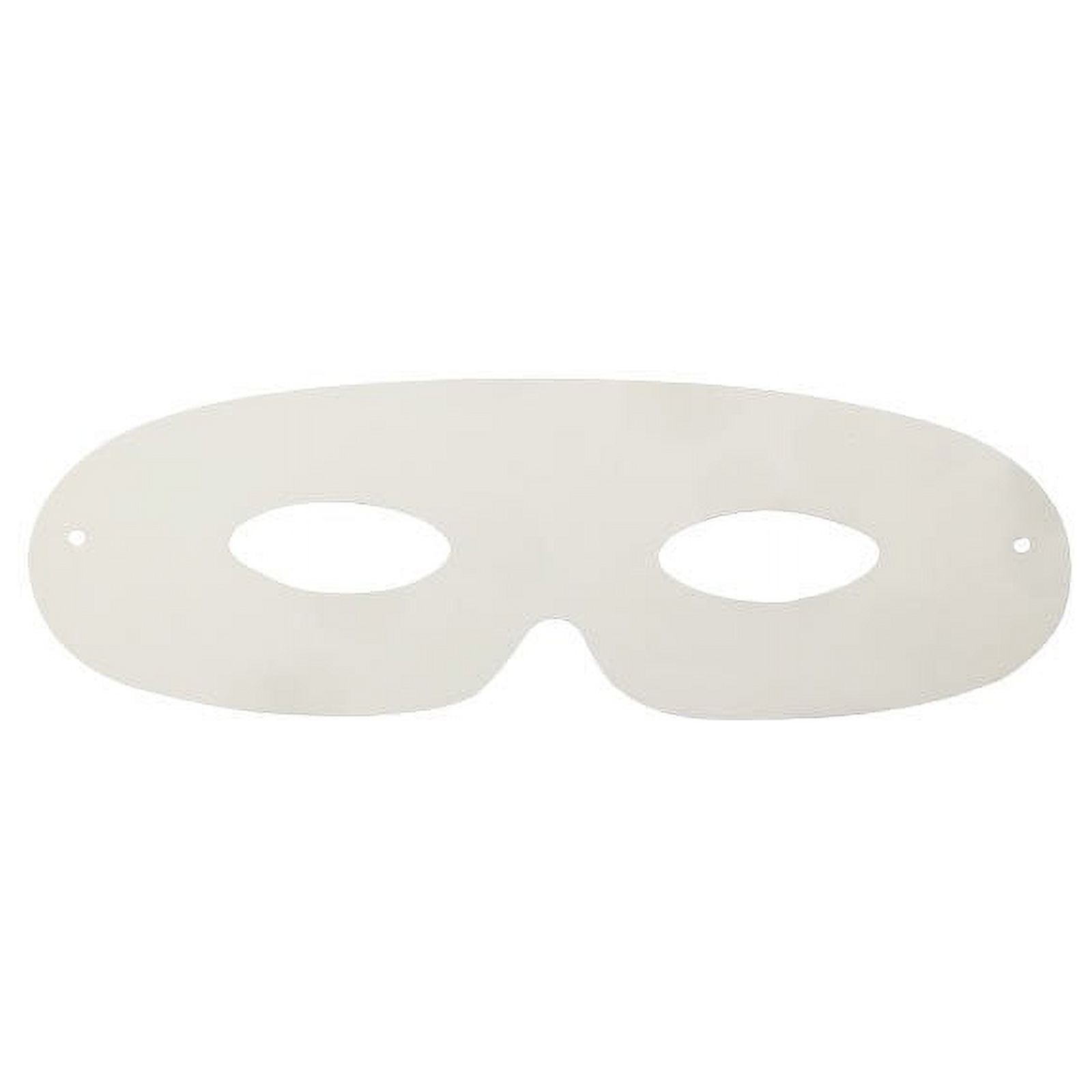40pcs Masquerade White Mask Blank Eye Mask Diy Paintable Paper Mask