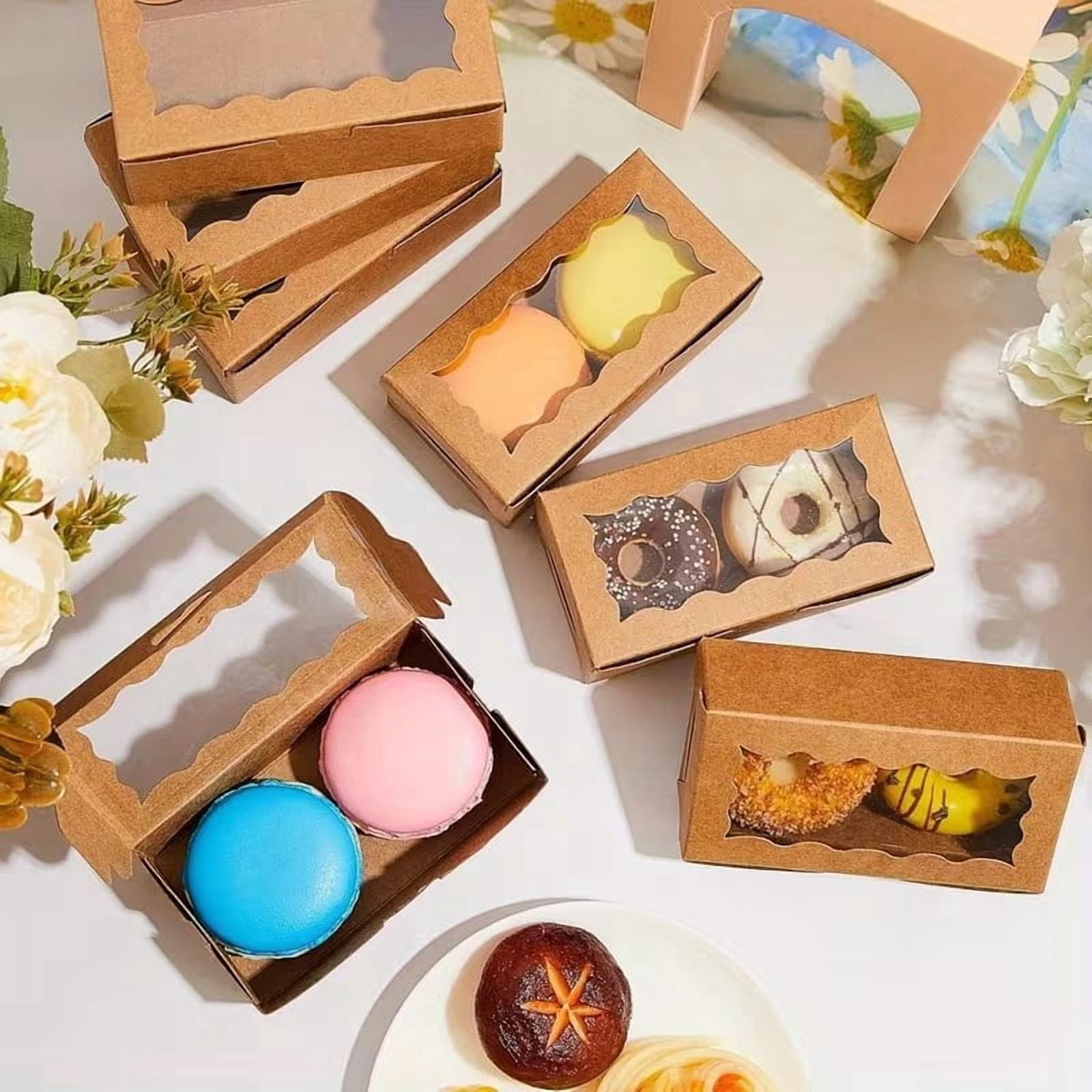 40pcs Mini Gift Boxes with Window Perfect for Weddings, Birthdays — free download