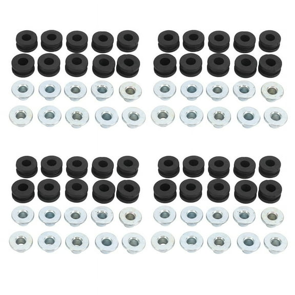 40pcs Motorcycle Rubber Grommets For Fairings
