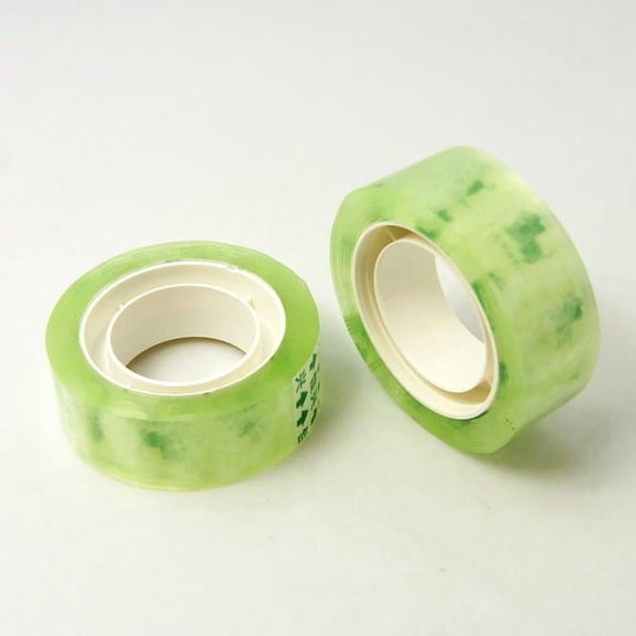 40pcs Plastic Transparent Adhesive Tape Clear 16mm
