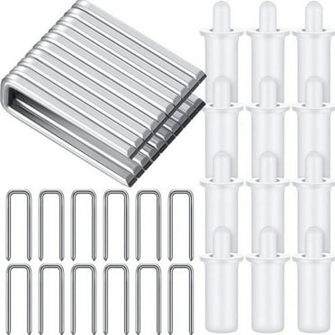 MLINS 40pcs Shutter Repair Kit Plantation Shutter Staples Shutter Pins Louver Staples for Shutters