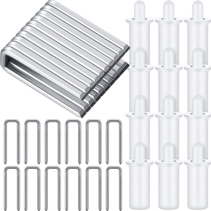 40pcs Shutter Repair Kit Plantation Shutter Staples Shutter Pins Louver