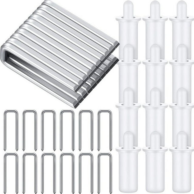 40pcs Shutter Repair Kit Plantation Shutter Staples Shutter Pins Louver
