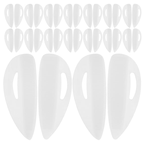 40pcs Silicone Eyelash Perm Pads Lash Pads For Eyelash Extensions Perming Reusable Shield Patch Soft Extension Eye Lash Curl